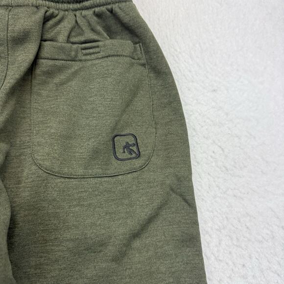 AND1 Pants Mens Small S Green Ankle Zip Basketball Running Drawstring Athletic - Picture 8 of 8